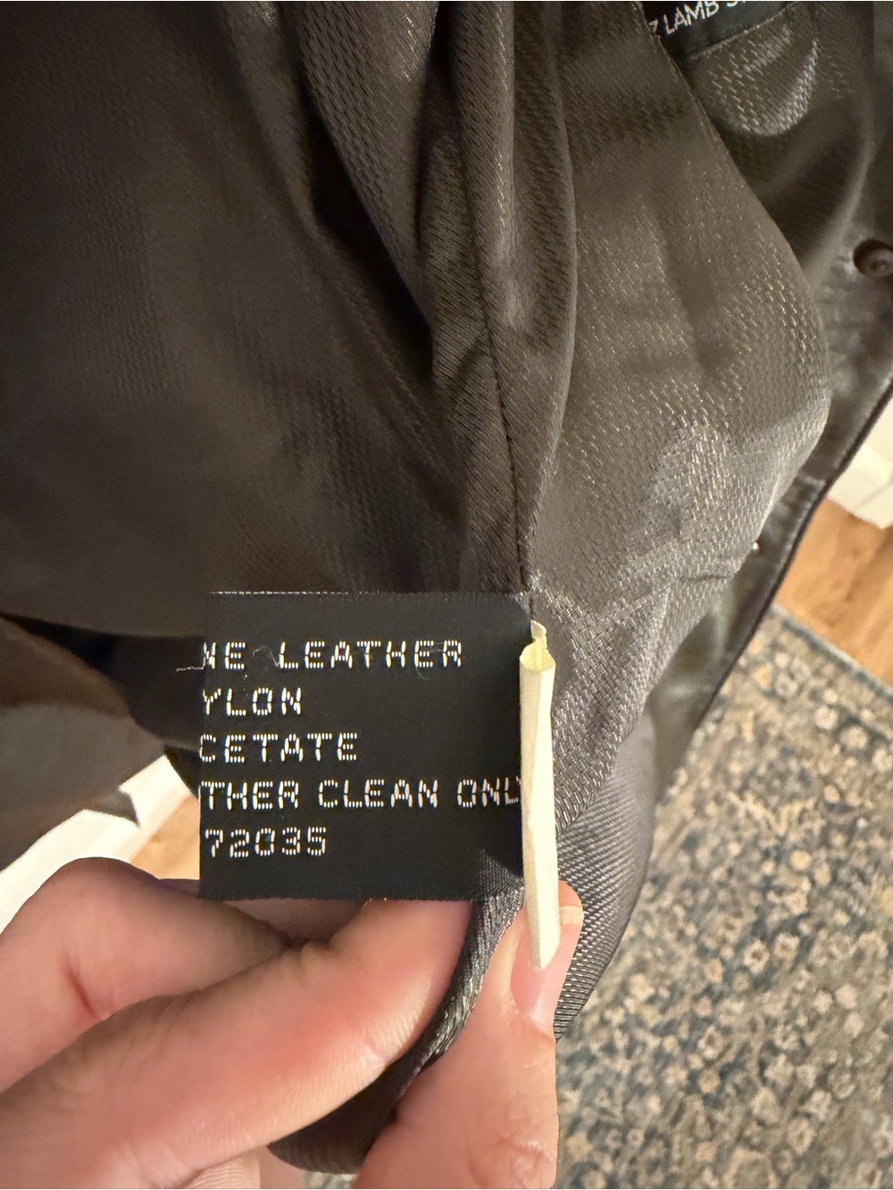 Vintage Brown Leather Belted Jacket/Blazer - Picture 13 of 13